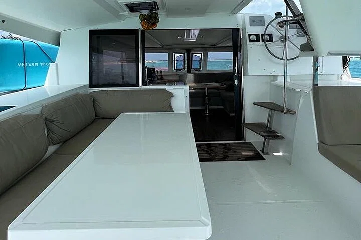 Luxury catamaran